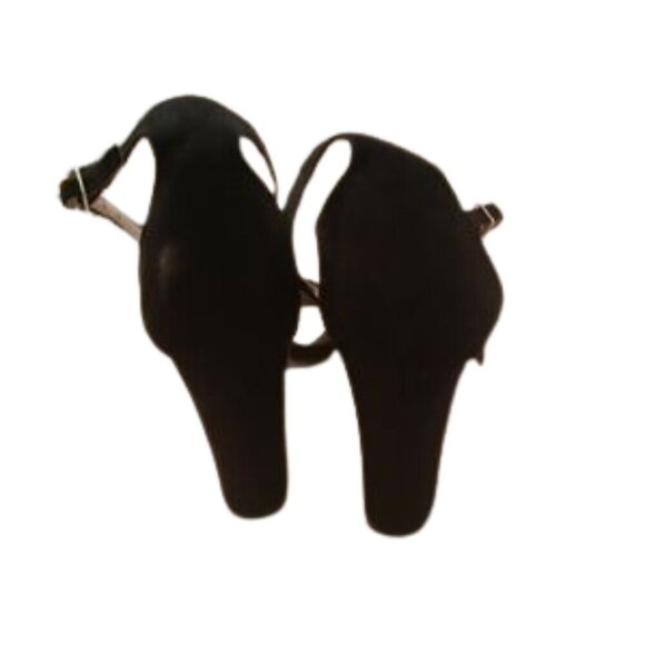 Madden Girl Womens Beella Black Block Heel Ankle Strap Shoe Size 8.5 - Picture 5 of 6